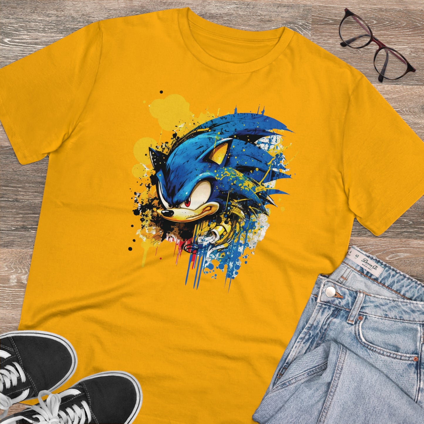 Sonic T-Shirt - Add Some Eco-Friendly and Colorful Style to Your Wardrobe