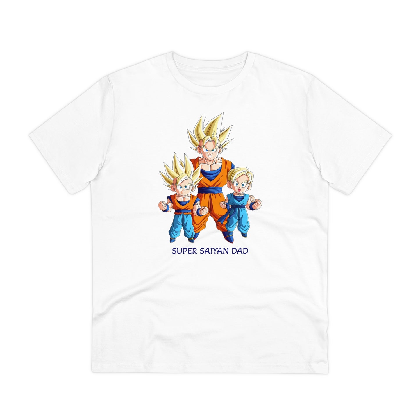 San Goku - Unisex Eco-Friendly T-Shirt - Celebrate Father's Day "Super Saiyan Dad"