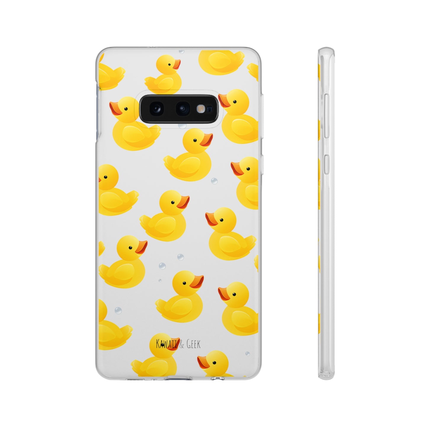 Vibrant Yellow Duck Flexi Phone Case