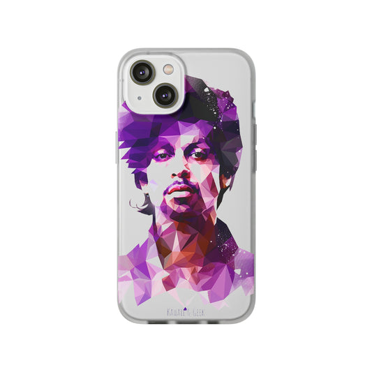 Prince aka Love Symbol Flexi Phone Case - Embrace Musical Elegance