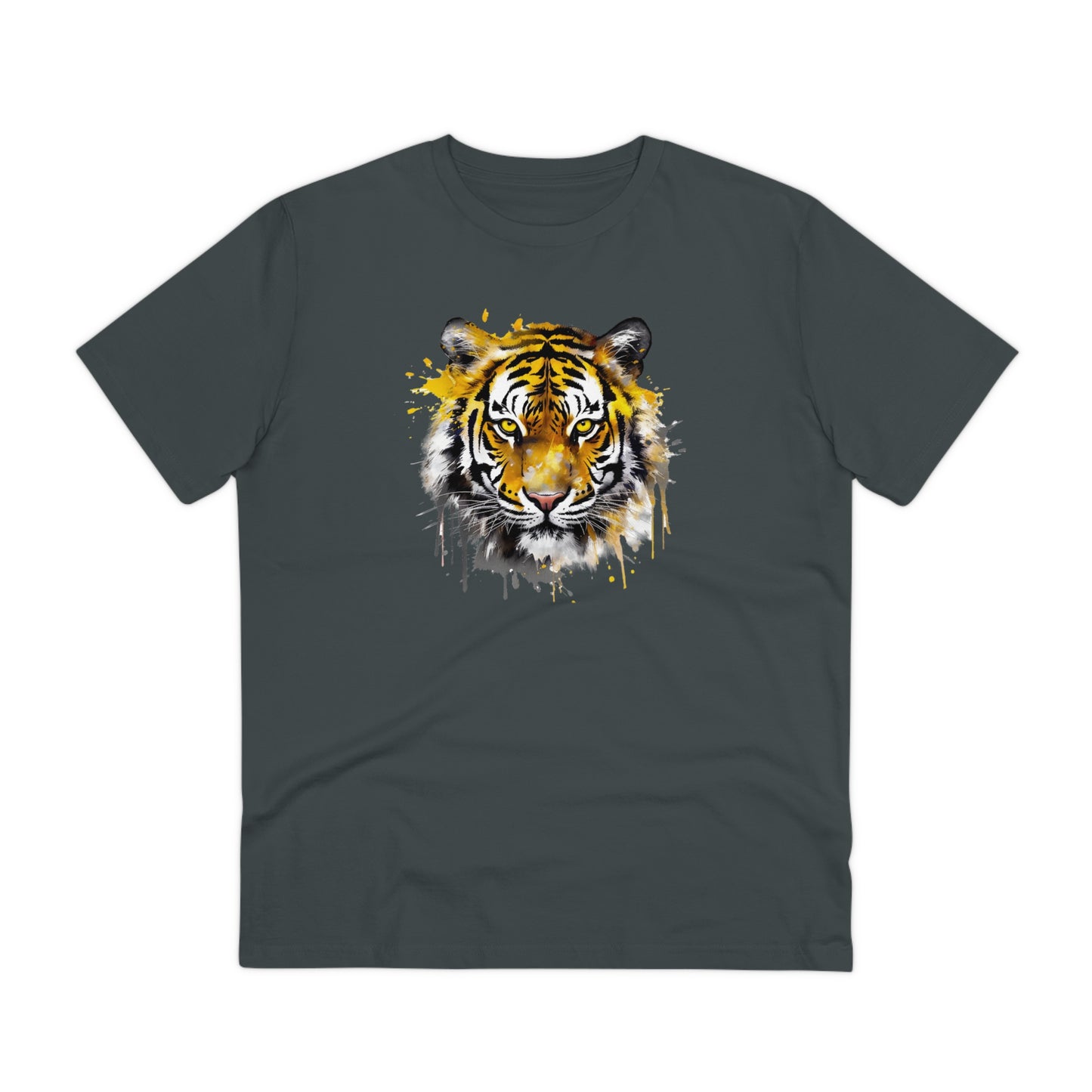 Tiger T-Shirt in Watercolor Style - Unisex and Eco-Friendly - Embrace the Wild and Sustainable Fashion