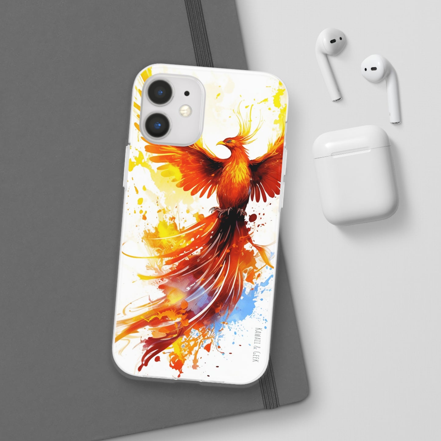 Phoenix Flexi Phone Case - Embrace the Symbol of Rebirth in Style