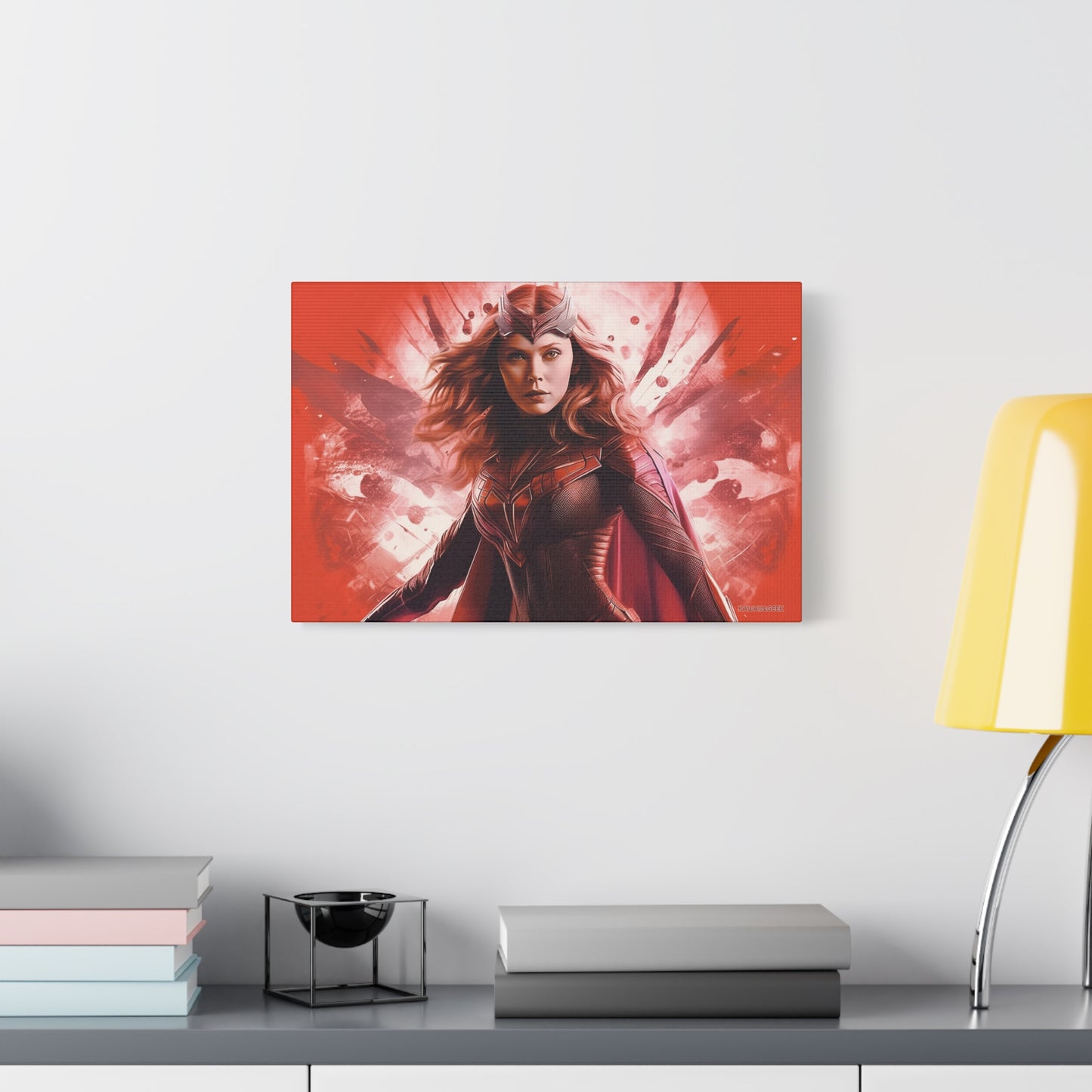 Wanda Maximoff Canvas - Embrace the Power and Artistry of the Scarlet Witch - Avengers