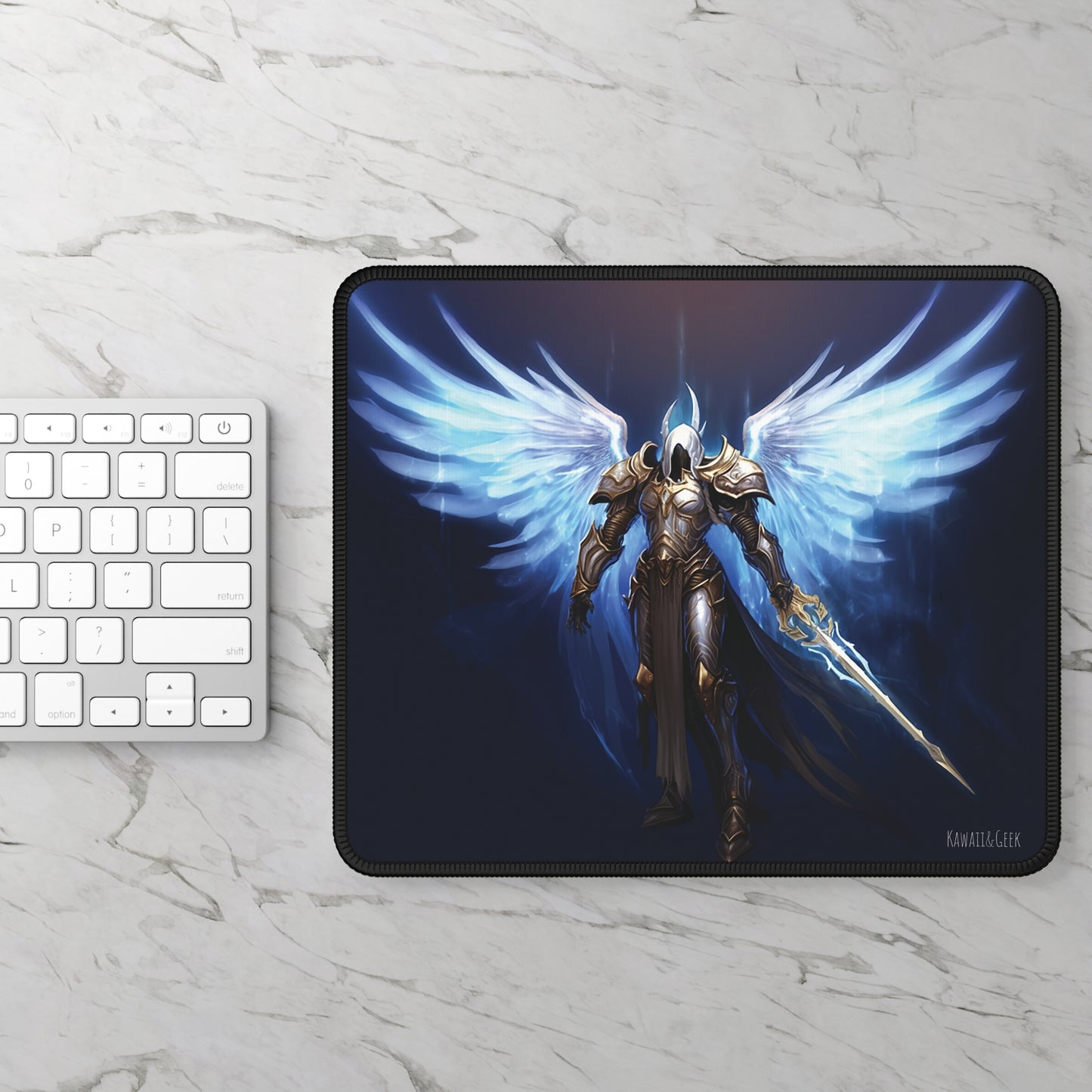 Archangel Gaming Mouse Pad : Embrace Divine Power