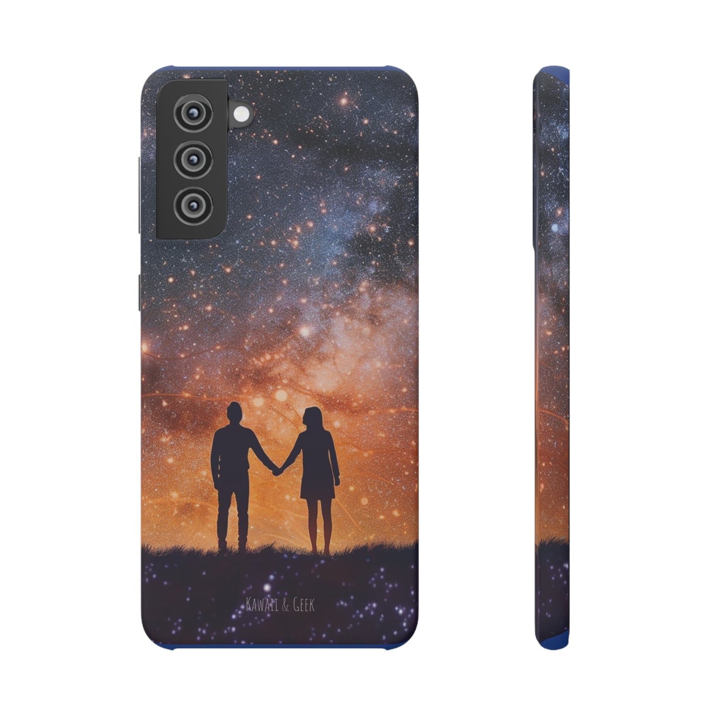 Starry Night Lovers Phone Case - Embrace the Beauty of the Night Sky