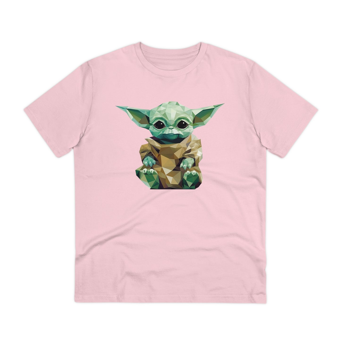 Baby Yoda Grogu Polygonal T-Shirt - Embrace Adorable Force - Star Wars