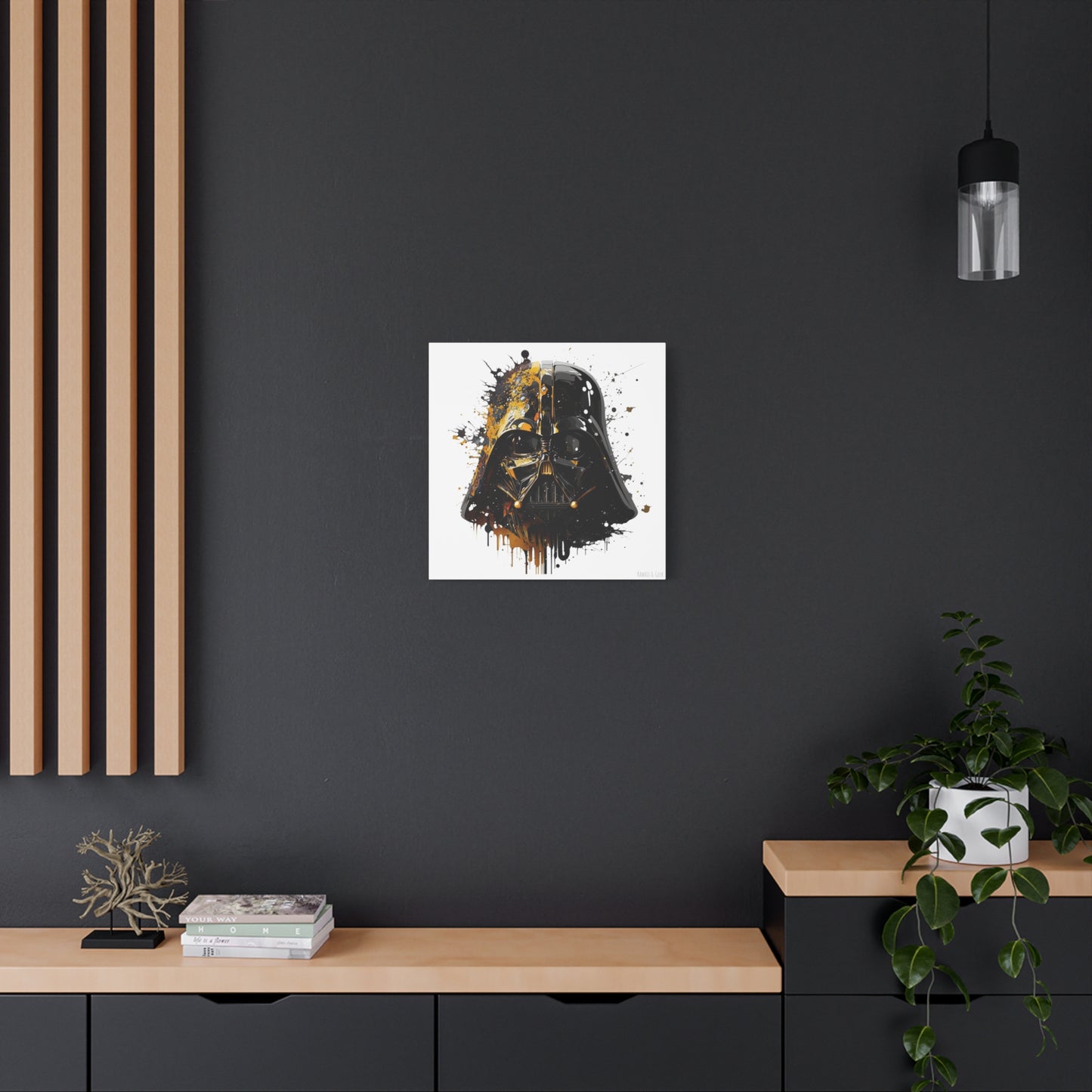 Darth Vader Canva - Add Some Galactic and Artistic Style to Your Walls - Star Wars