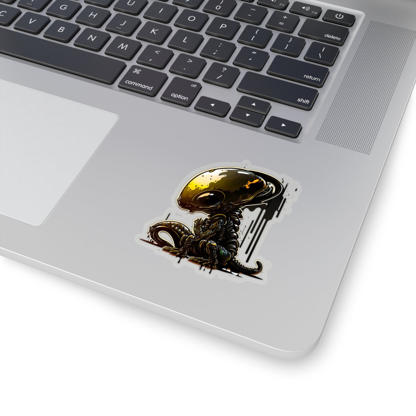 Baby Xenomorph Sticker - Add Some Adorable Alien Style to Your Tech