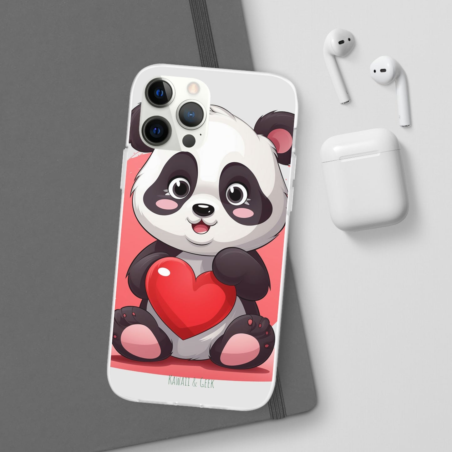 Heart Panda Flexi Case