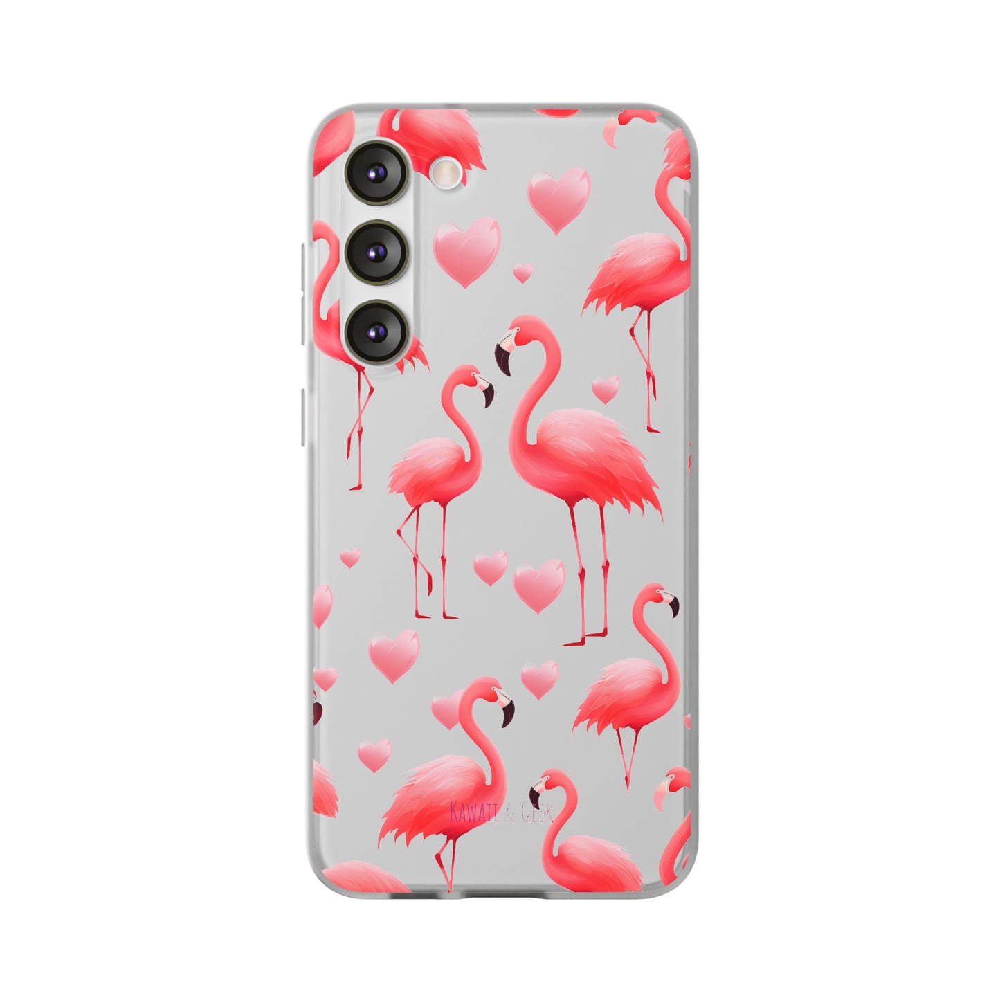 Pink Flamingo Elegance Flexi Phone case