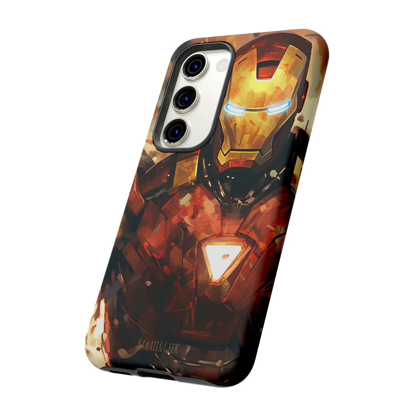 Iron Man Painting Tough Phone Case - Add Some Bold and Unique Style to Your Tech