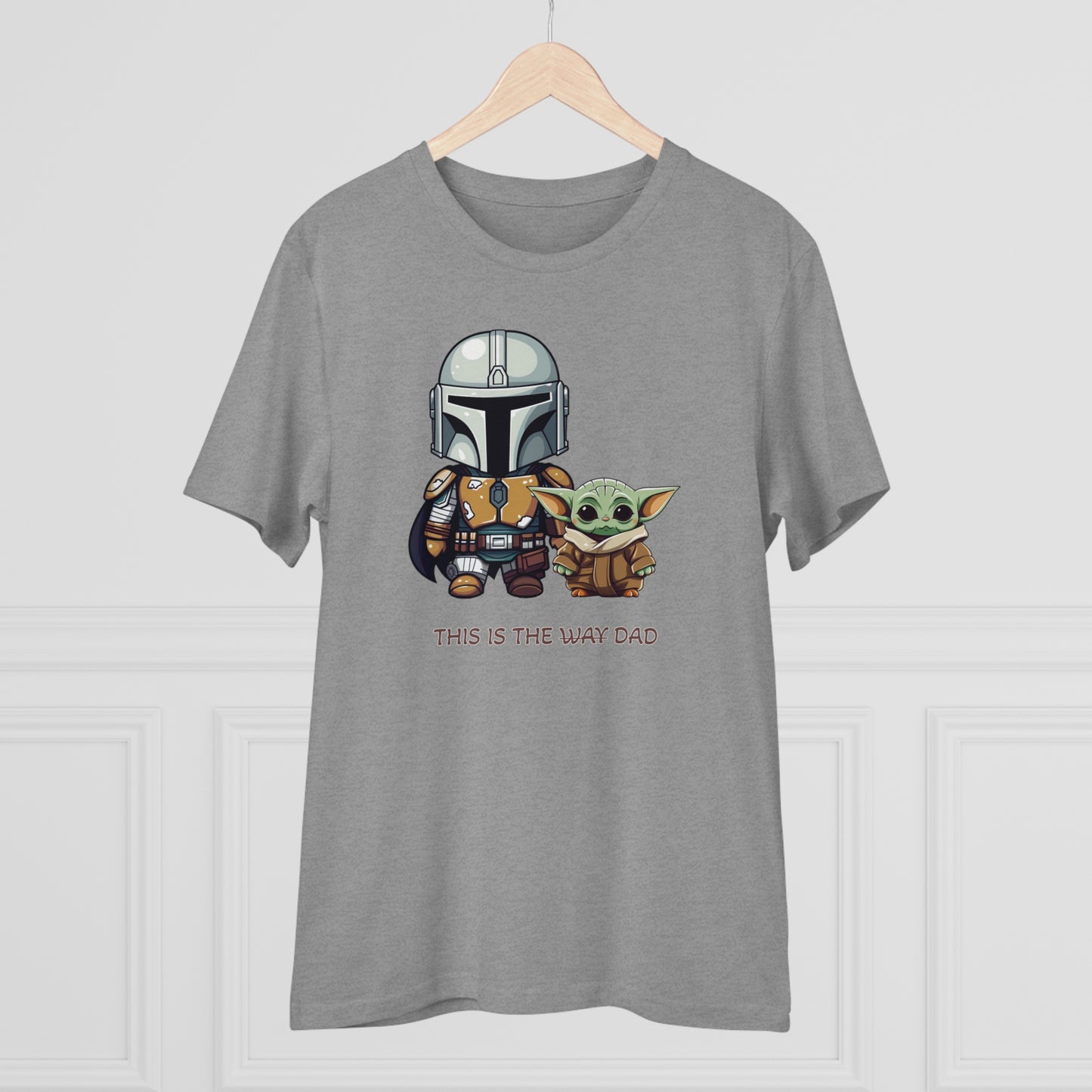 Mandalorian and Baby Yoda T-Shirt - This is the Dad - Celebrate Father's Day in Style and Sustainability - Star Wars