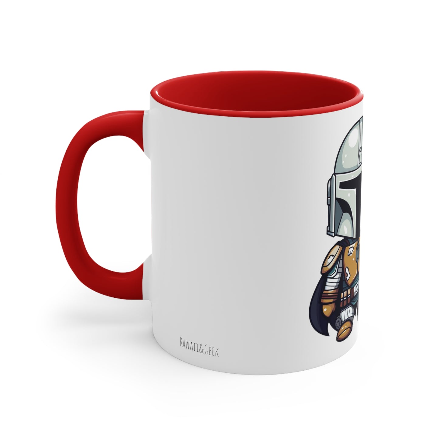 Cute Mandalorian and Baby Yoda Grogu Mug: The Perfect Dad Duo - Father's Day Special