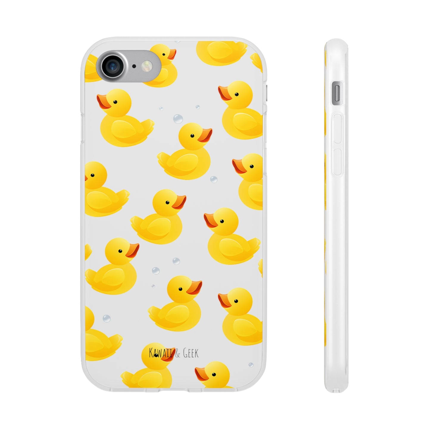 Vibrant Yellow Duck Flexi Phone Case