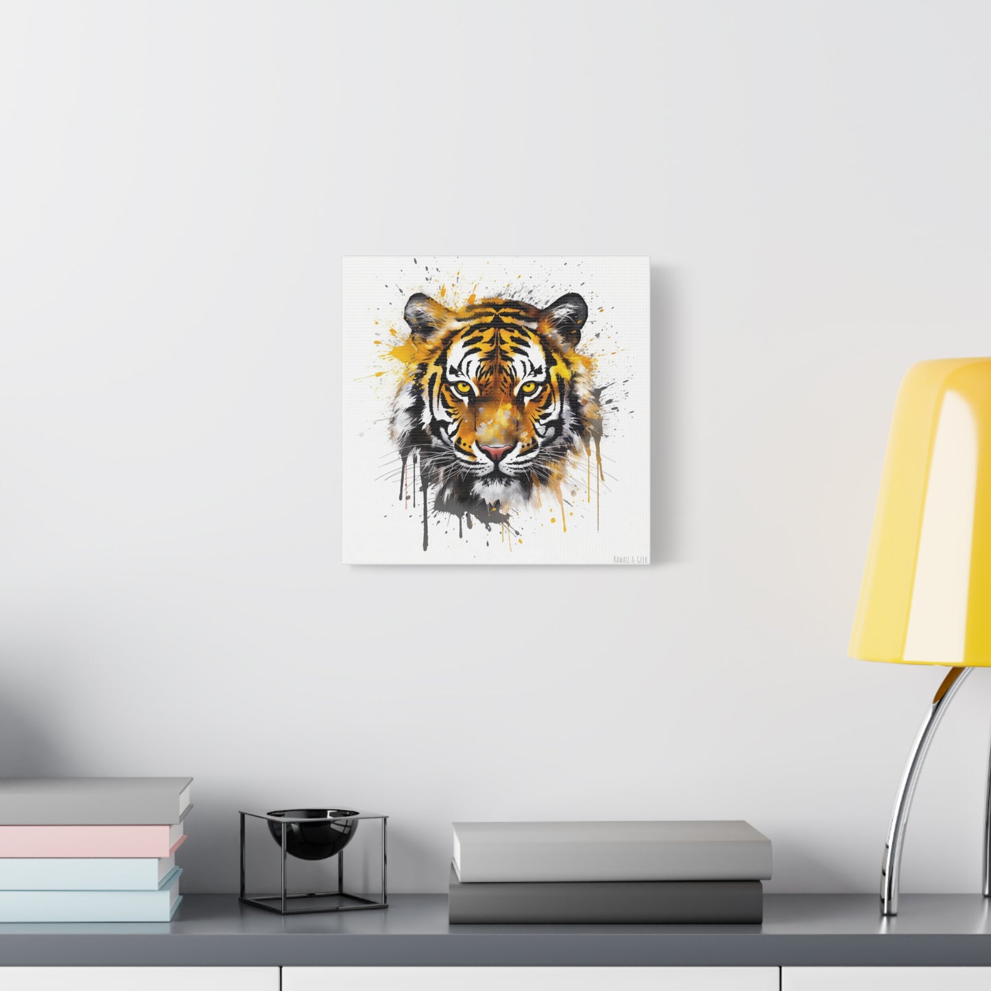 Fearless Tiger Canvas - Embrace the Majestic Power of Nature