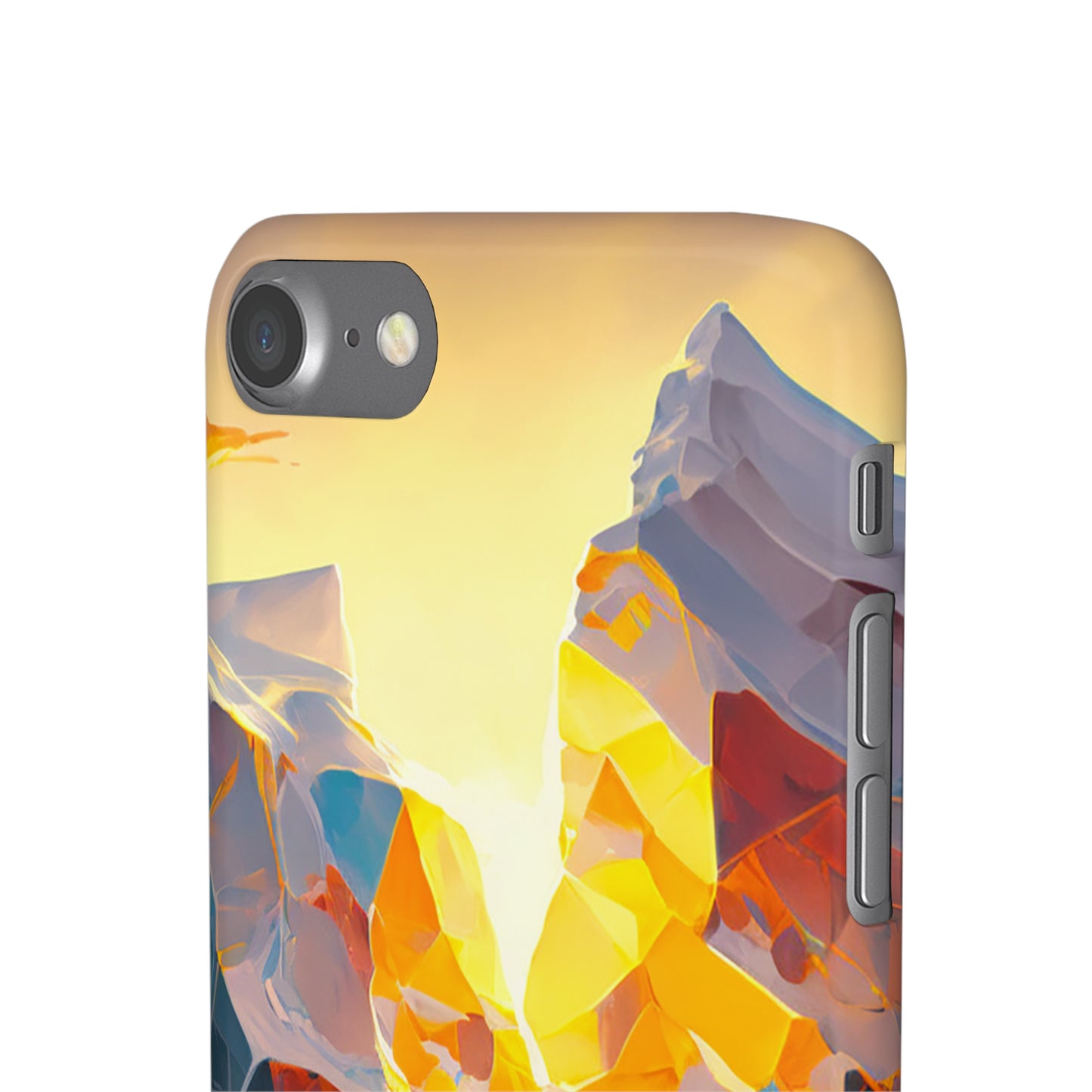 Arctic Landscape and Iceberg at Sunset Phone Case - Capture the Serenity of Nature on Your Device