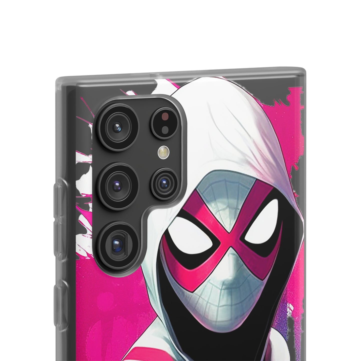 Spider Gwen in Flexi Phone Case - Add Some Colorful and Heroic Style to Your Phone