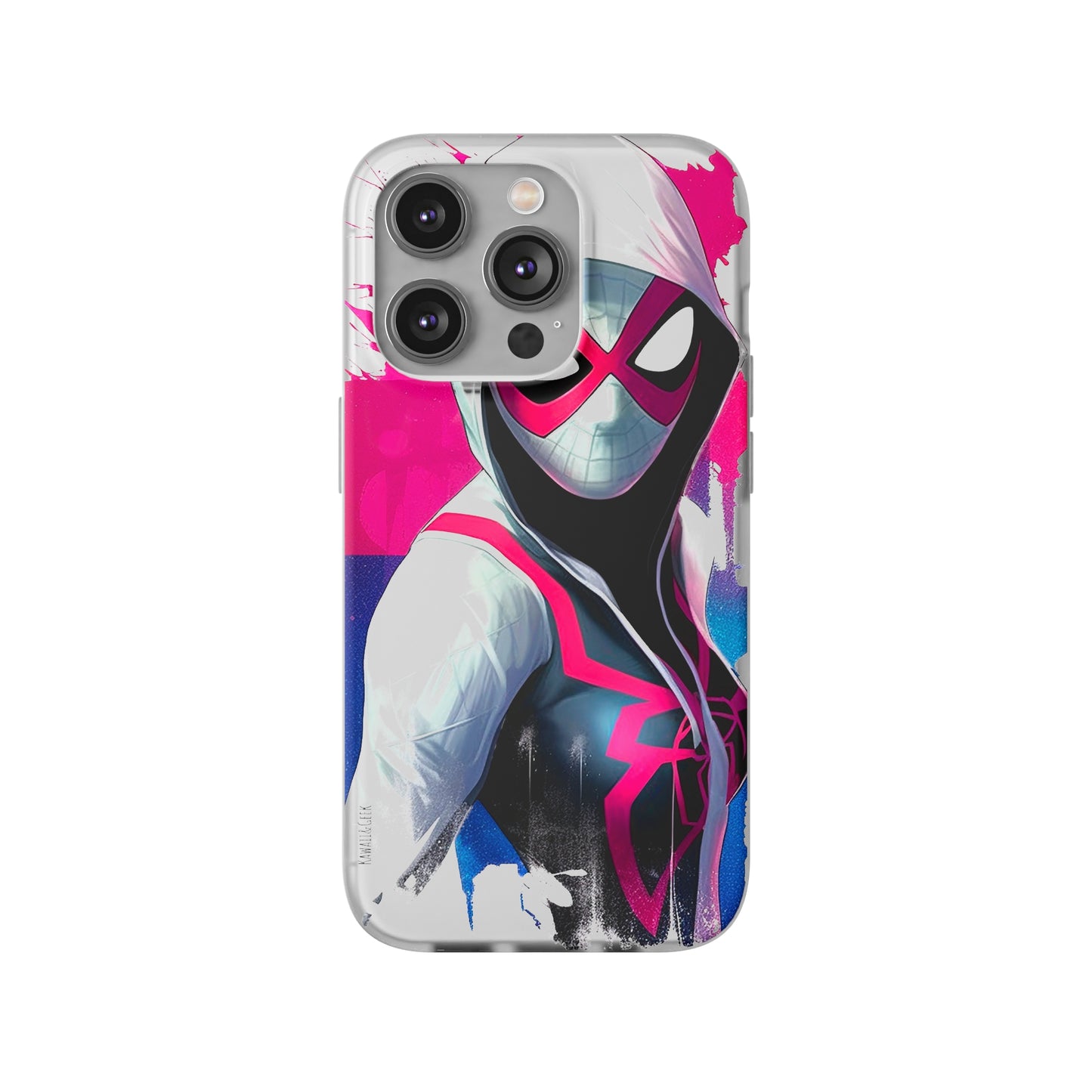 Spider Gwen in Flexi Phone Case - Add Some Colorful and Heroic Style to Your Phone