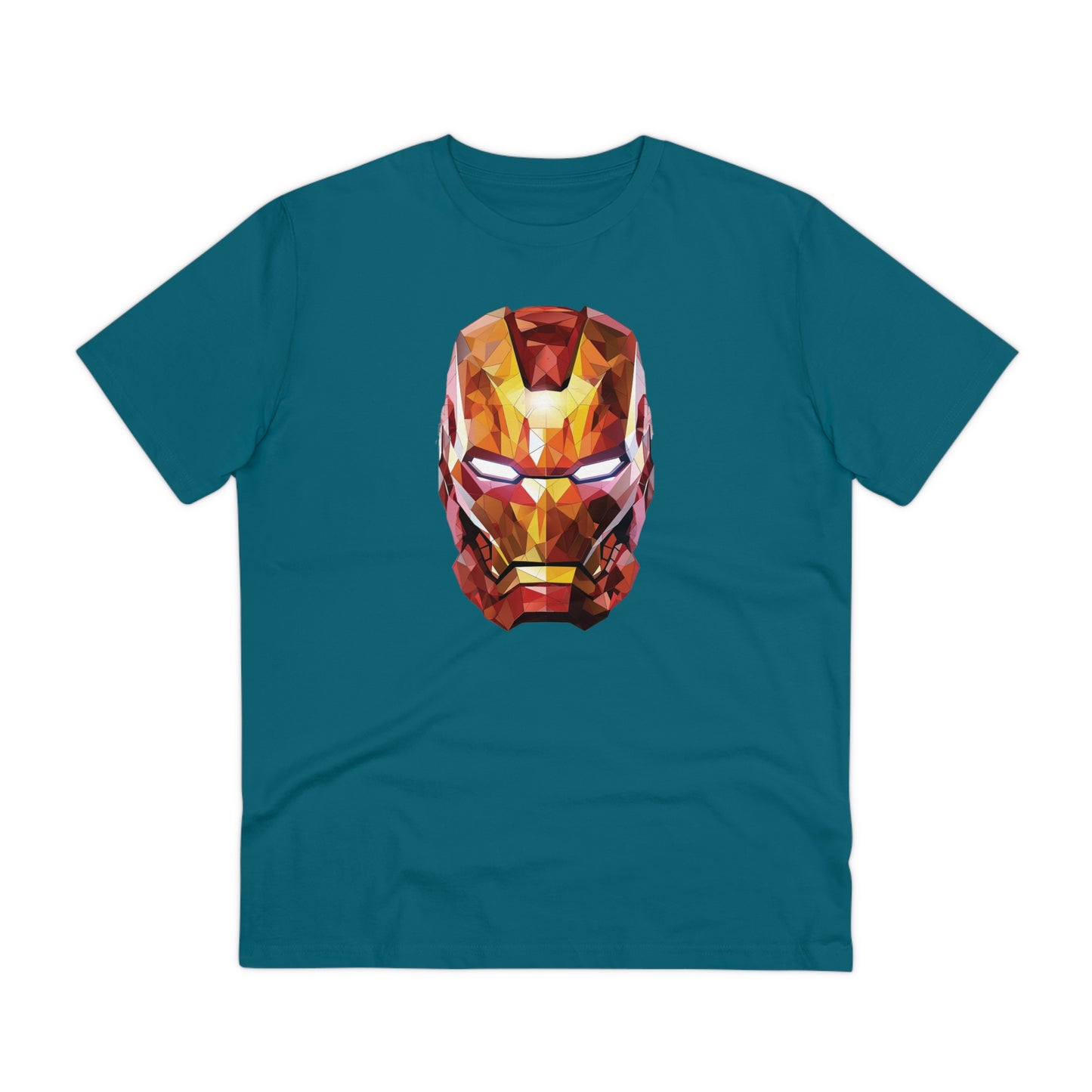 Iron Man Polygonal T-Shirt - Unleash Superhero Style