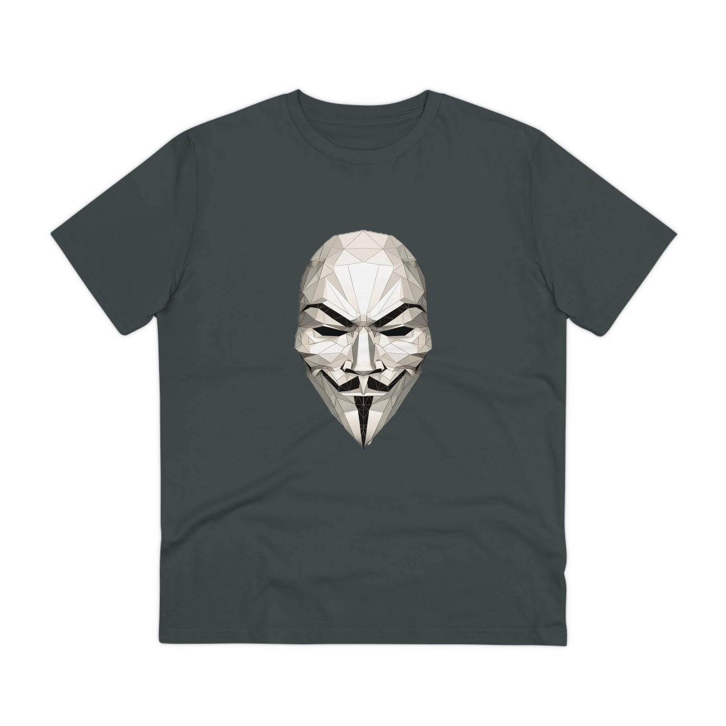 V Mask Polygonal T-Shirt - Embrace Anonymous Resistance