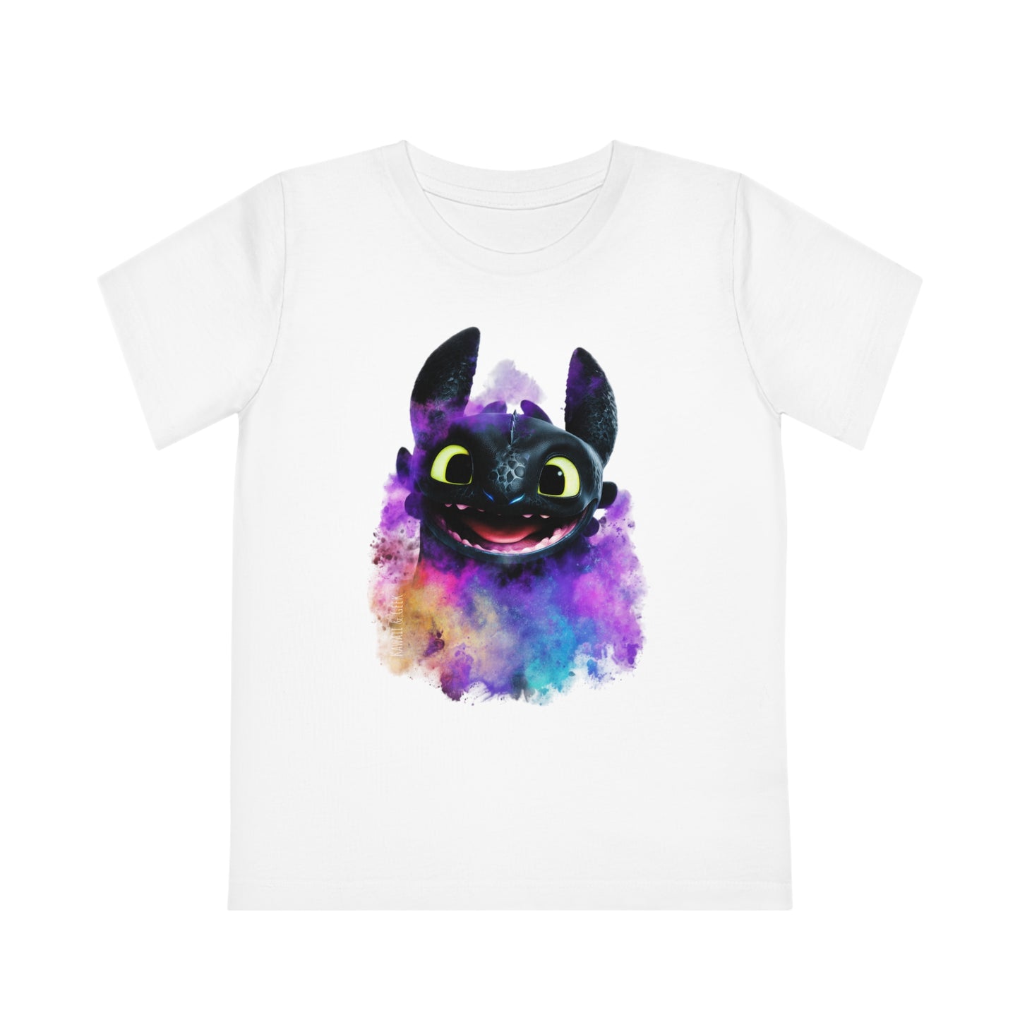Toothless / Krokmou Kids Eco-Friendly T-Shirt - Unleash Imagination with Dragon Magic
