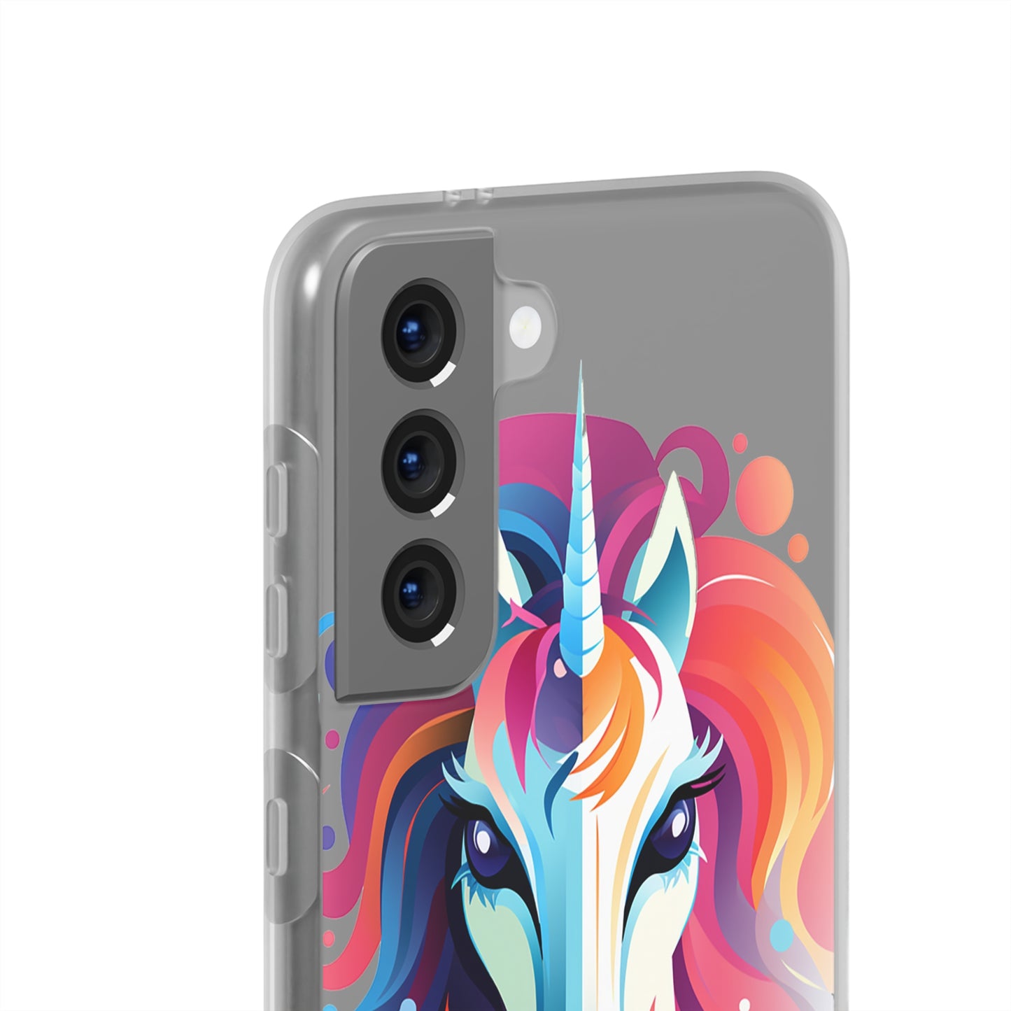 Ink Unicorn Flexi Transparent Phone Case