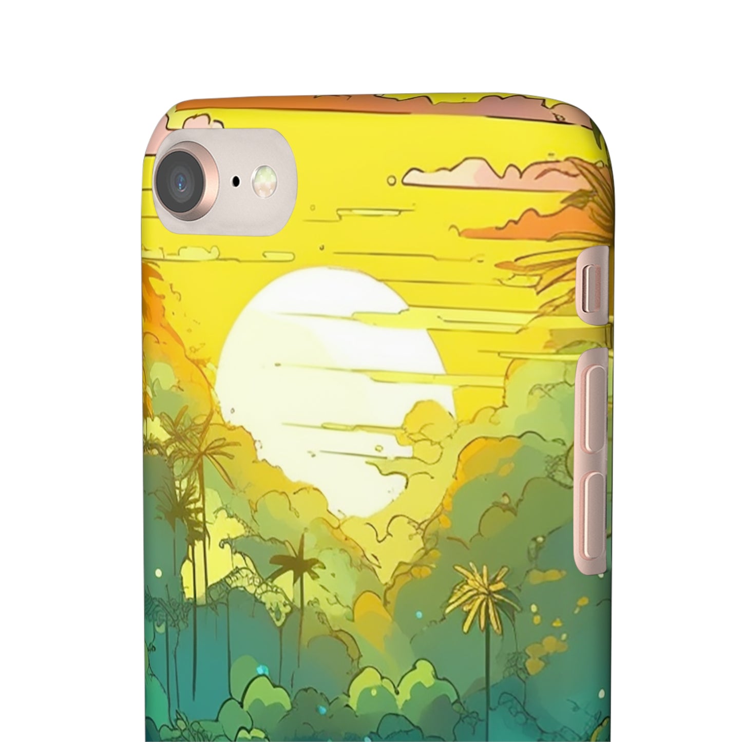 Rainforest at Sunset Phone Case - Capture the Serenity of Nature on Your Device