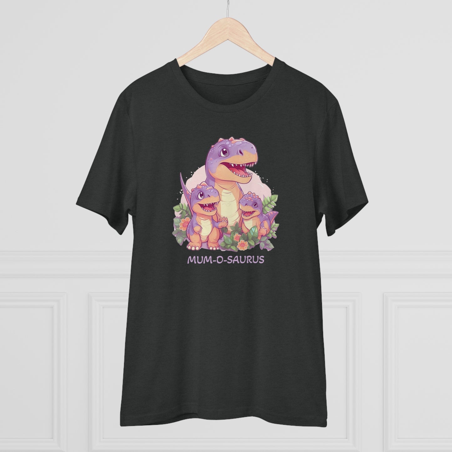 Mum-o-saurus - Unisex Eco-Friendly T-Shirt - Celebrate Mother's Day with Playful Style and Sustainability