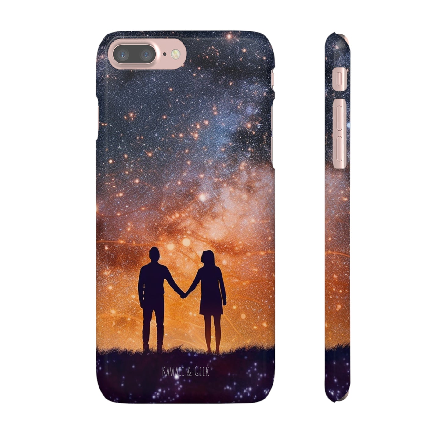 Starry Night Lovers Phone Case - Embrace the Beauty of the Night Sky