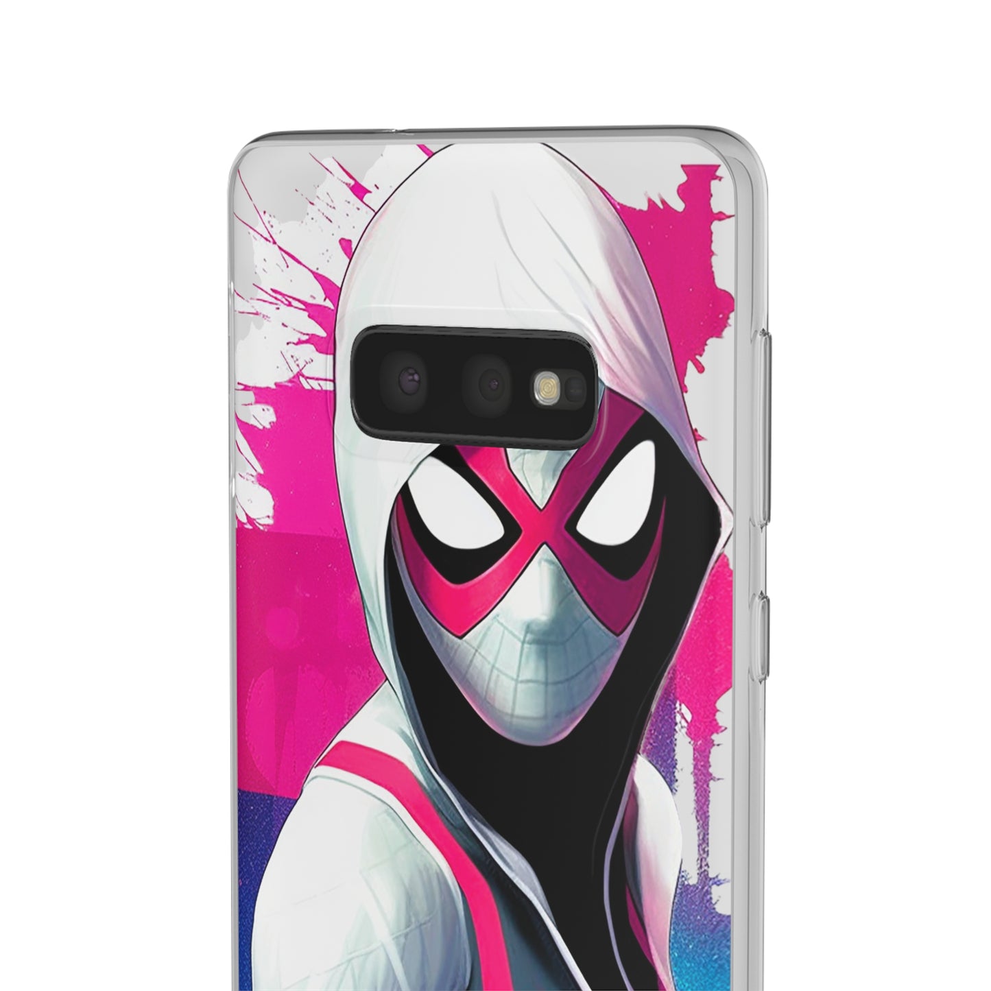 Spider Gwen in Flexi Phone Case - Add Some Colorful and Heroic Style to Your Phone