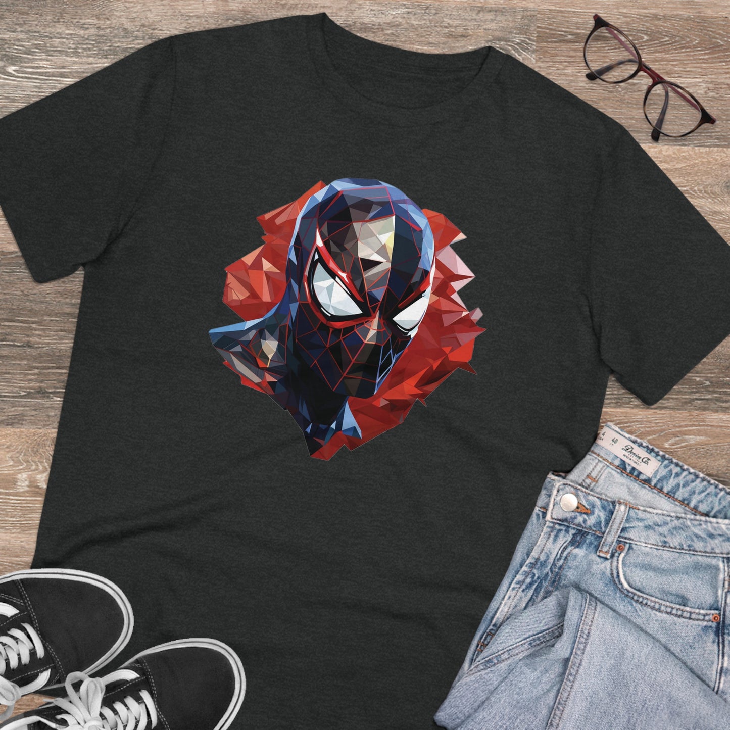 Miles Morales Polygonal T-Shirt - Embrace the Ultimate Style