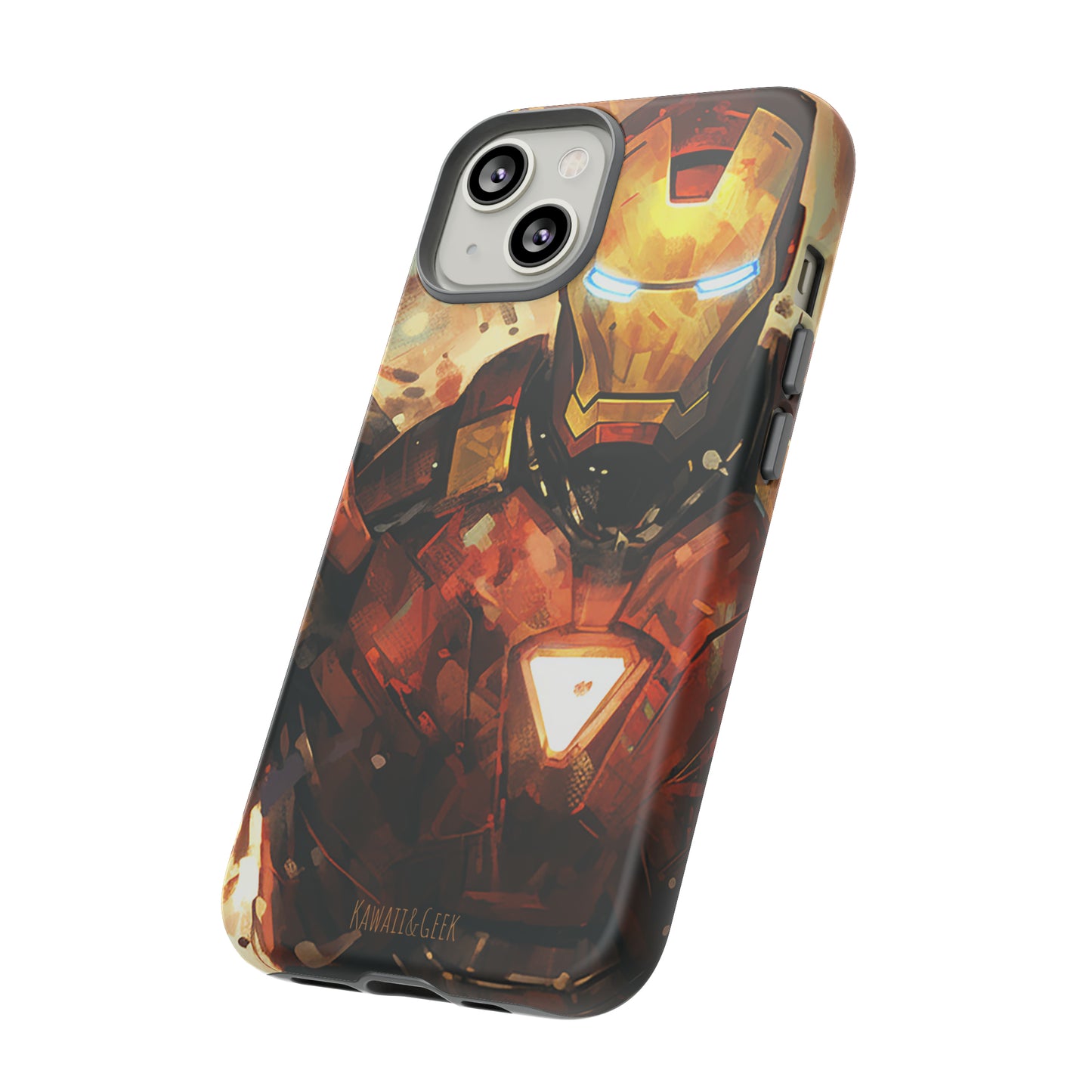 Iron Man Painting Tough Phone Case - Add Some Bold and Unique Style to Your Tech