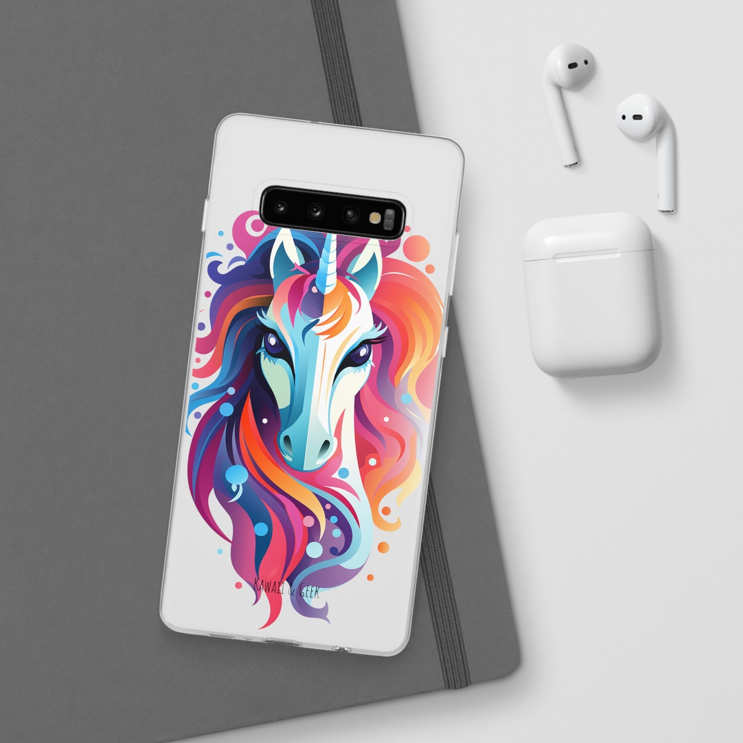 Ink Unicorn Flexi Transparent Phone Case