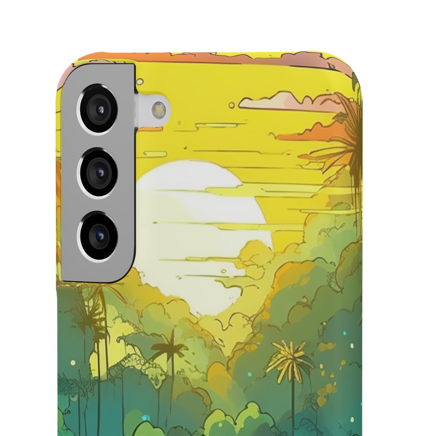 Rainforest at Sunset Phone Case - Capture the Serenity of Nature on Your Device