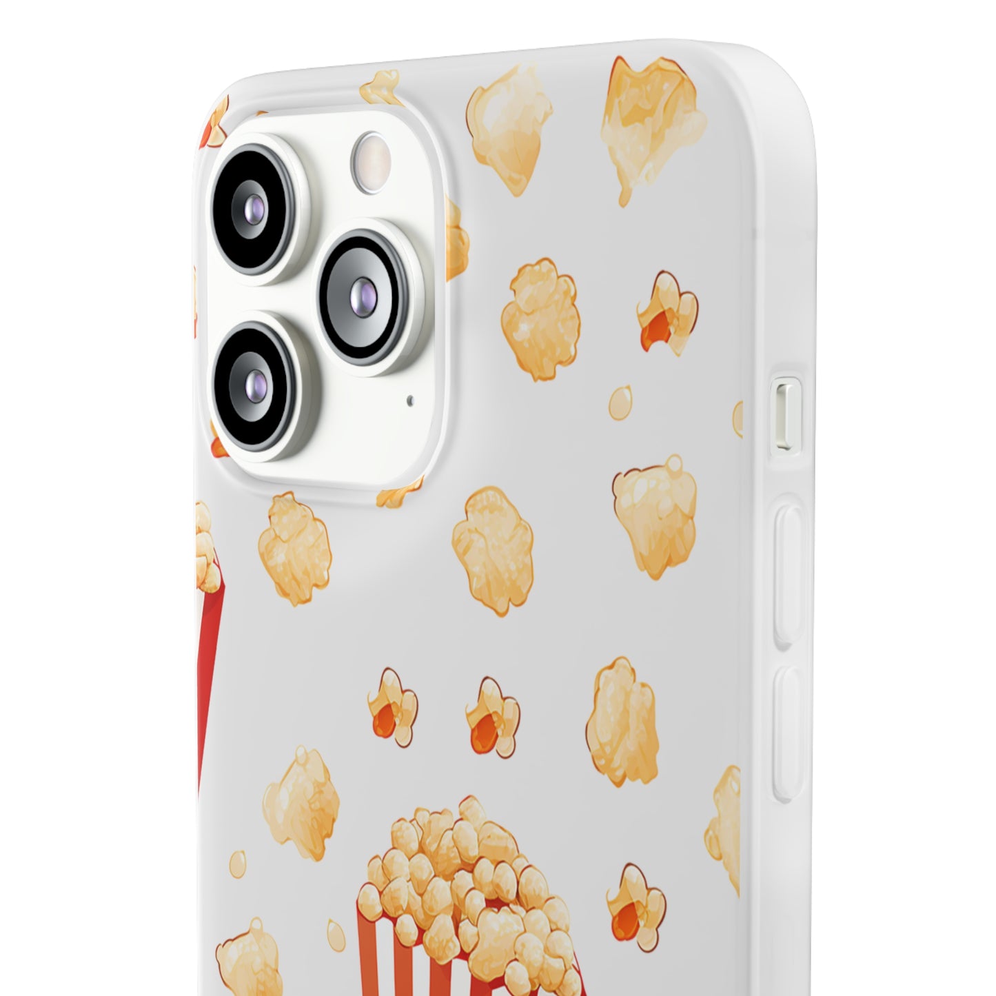 Popcorn Transparent Flexi Phone Case