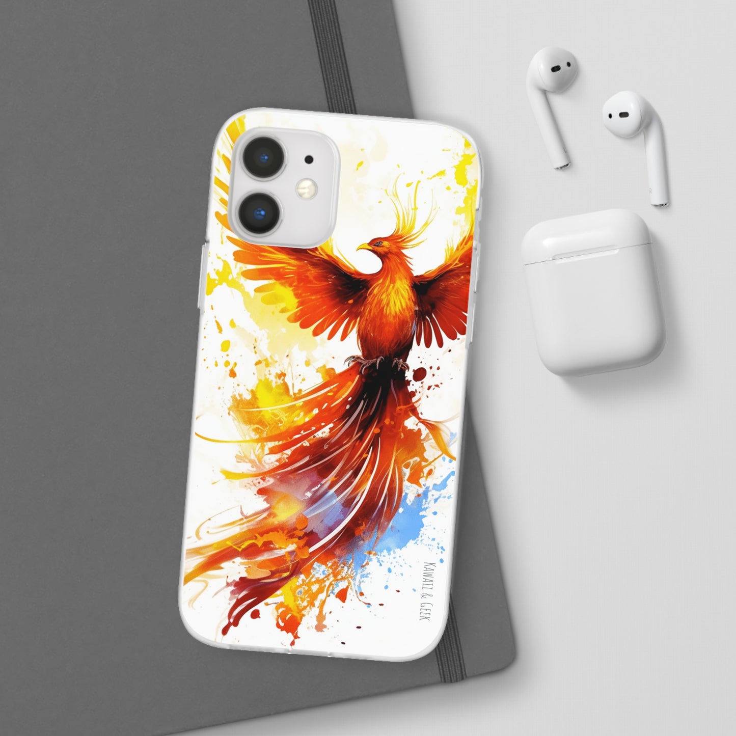 Phoenix Flexi Phone Case - Embrace the Symbol of Rebirth in Style