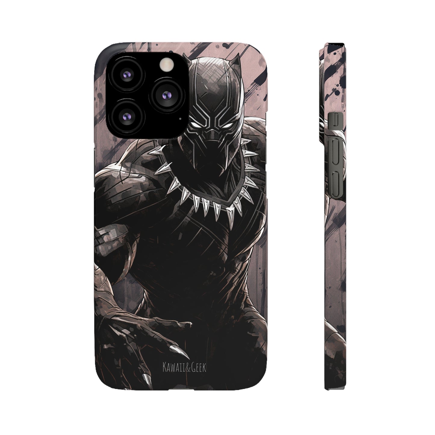 Black Panther Phone Case - Add Some Bold and Artistic Style to Your Tech - Marvel - Avengers