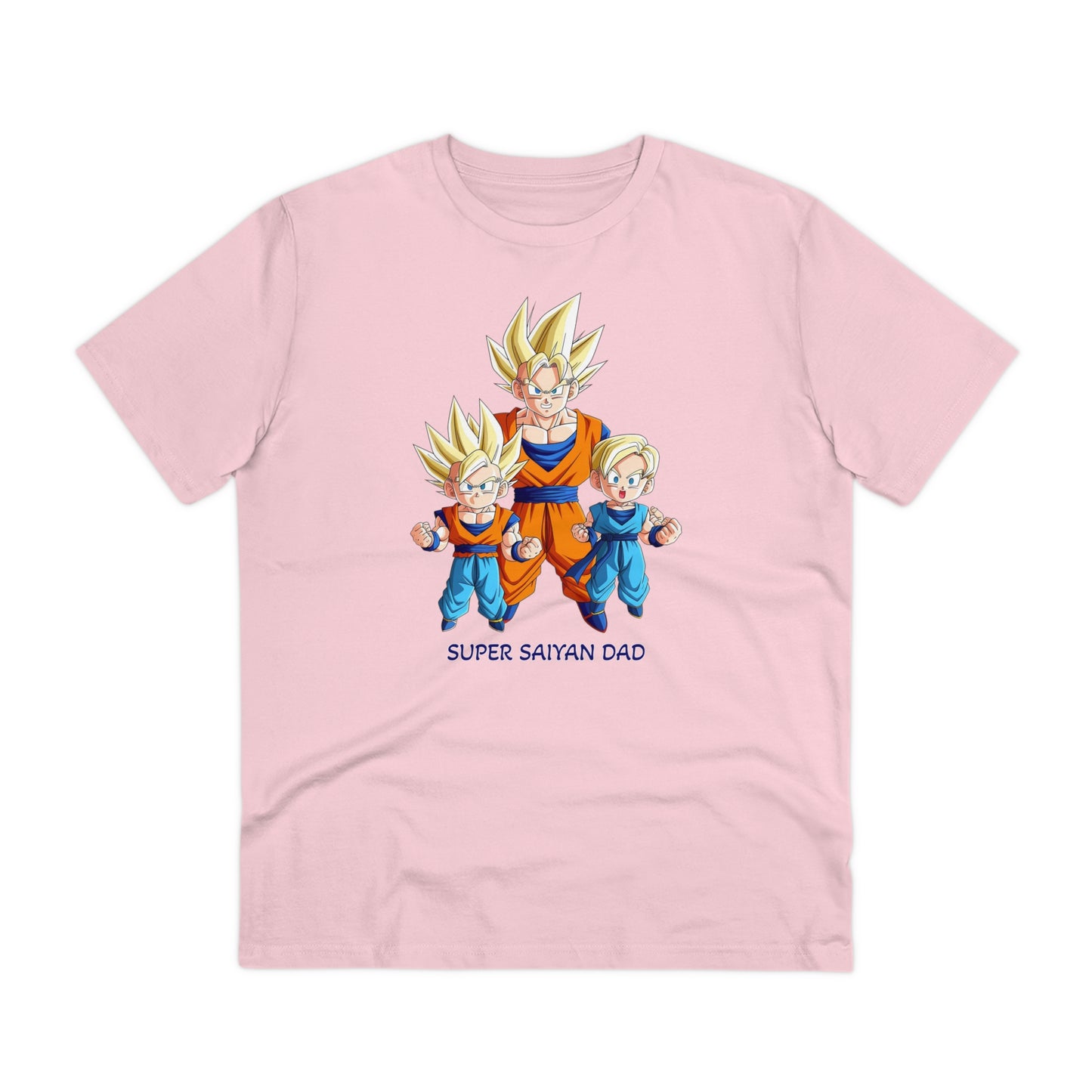 San Goku - Unisex Eco-Friendly T-Shirt - Celebrate Father's Day "Super Saiyan Dad"