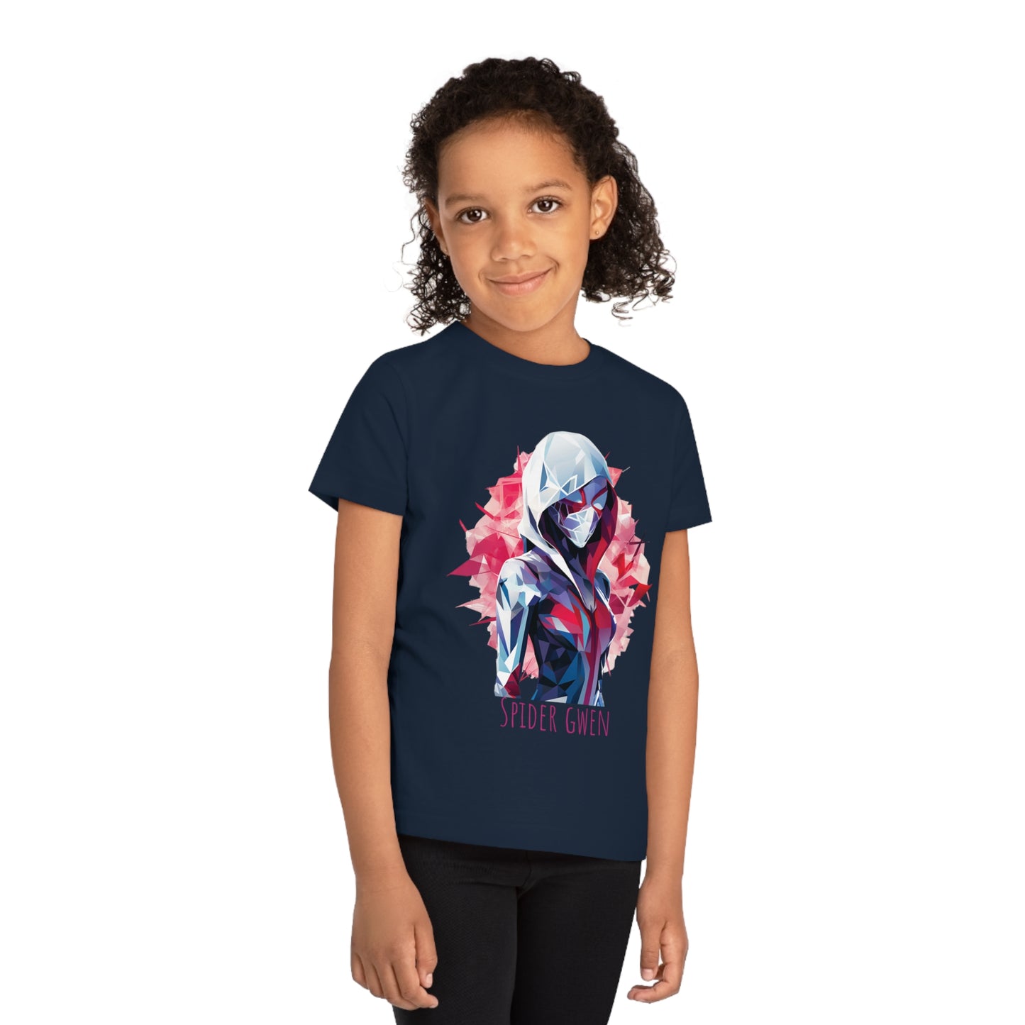 Spider Gwen Kids T-Shirt - Unleash Superhero Style with Eco-Friendly Fashion