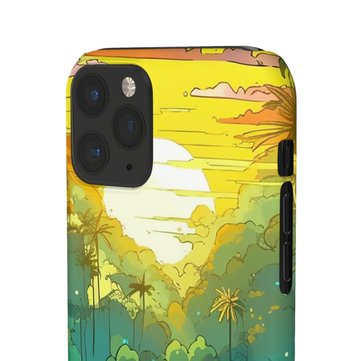 Rainforest at Sunset Phone Case - Capture the Serenity of Nature on Your Device