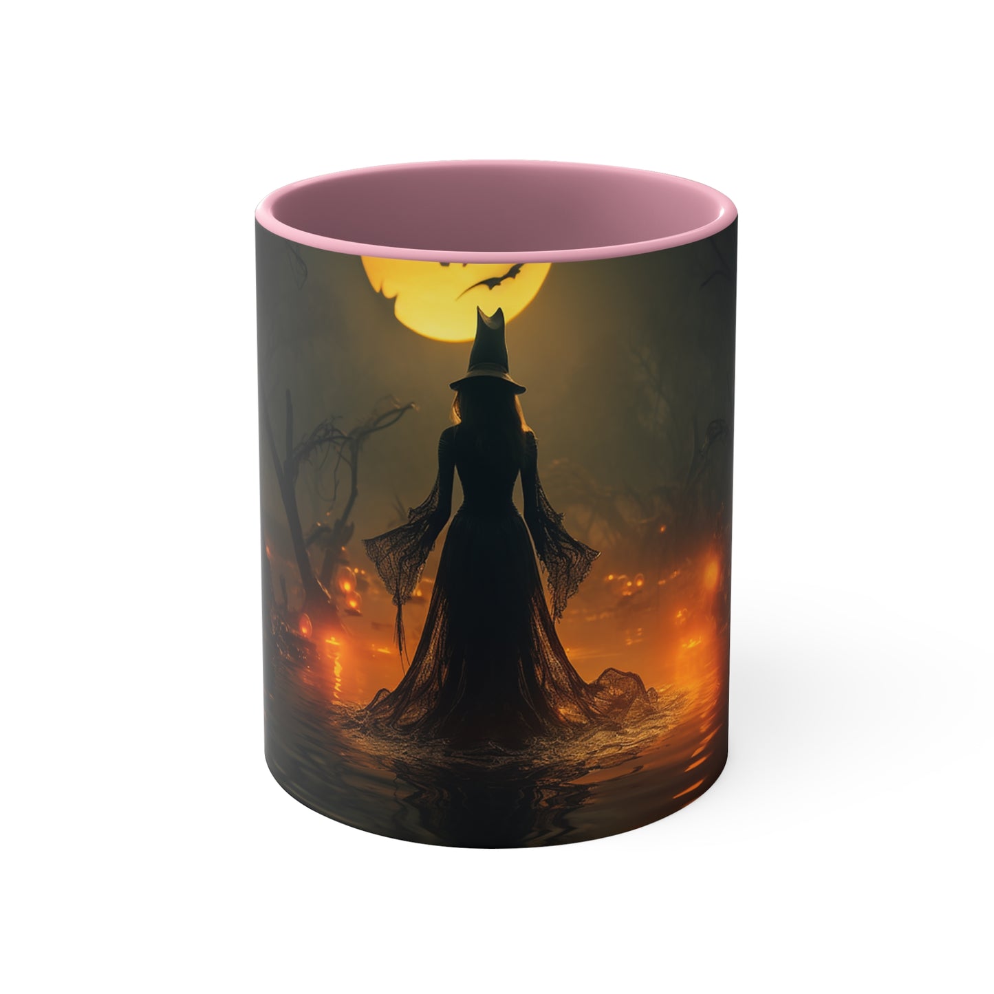 Spooky Swamp Witch 11 oz Bicolor Mug: Halloween Special