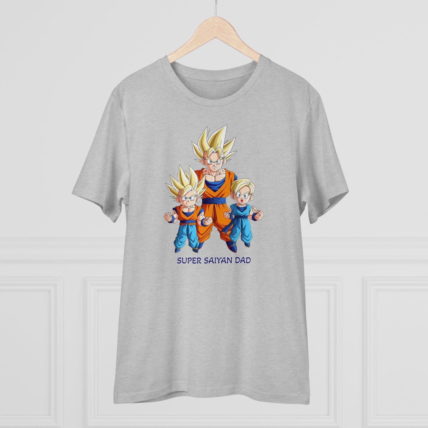 San Goku - Unisex Eco-Friendly T-Shirt - Celebrate Father's Day "Super Saiyan Dad"