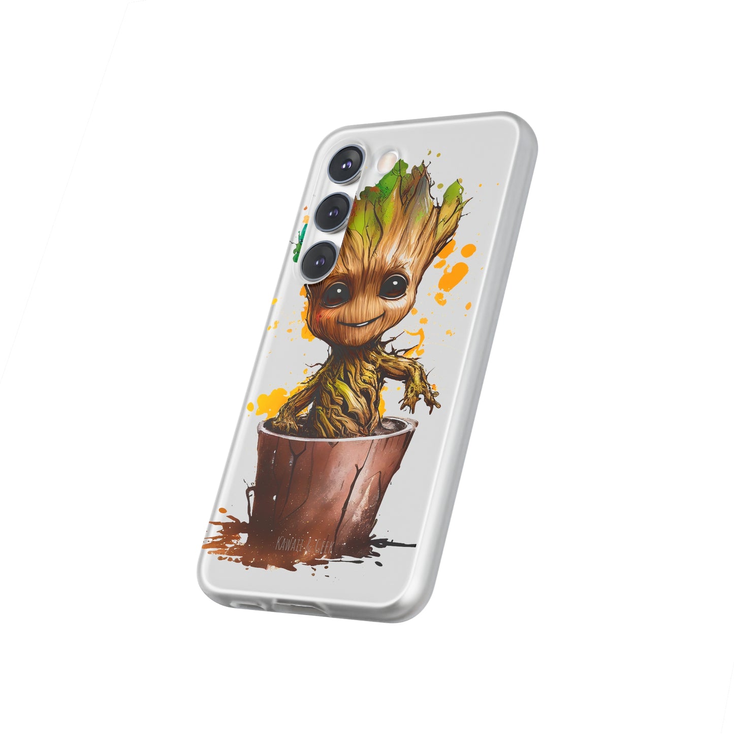 Baby Groot Flexi Phone Case - Add Adorable Charm to Your Device