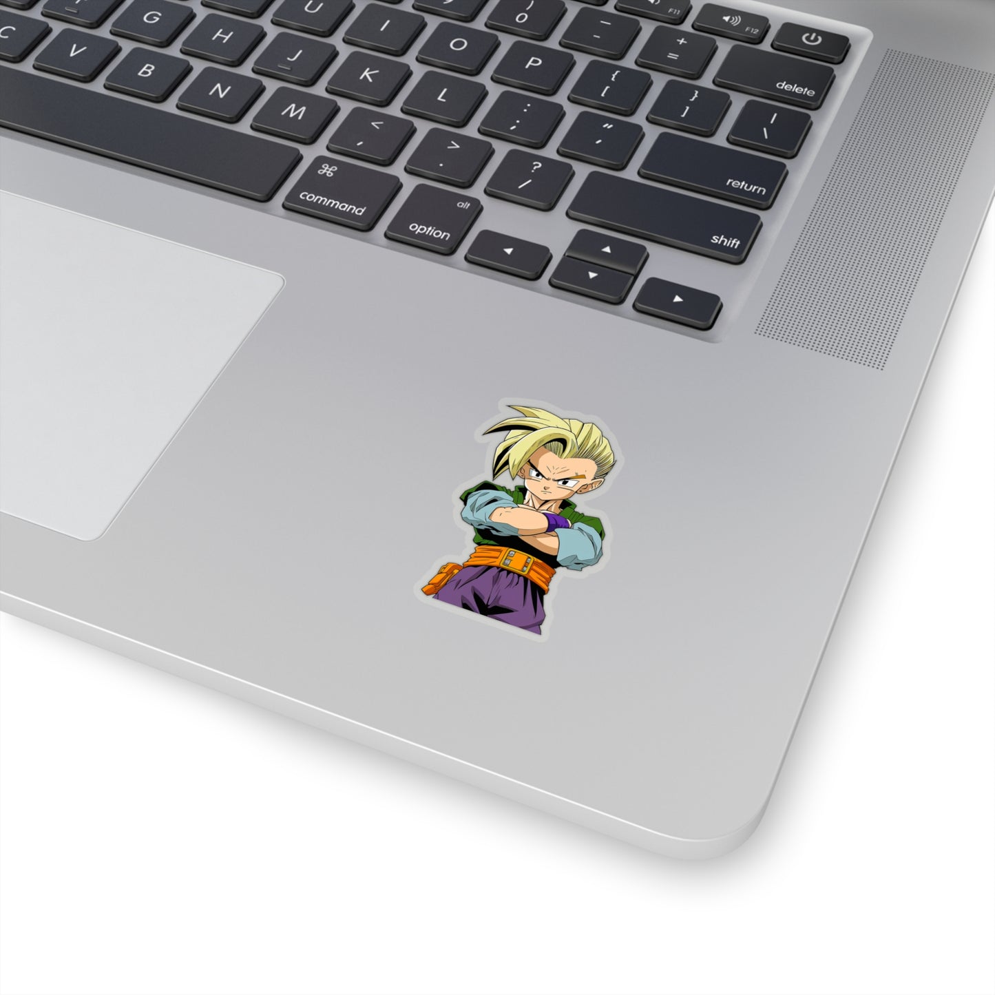 Serious Trunks from Dragon Ball Z Sticker - Add Some Anime Style to Your Tech