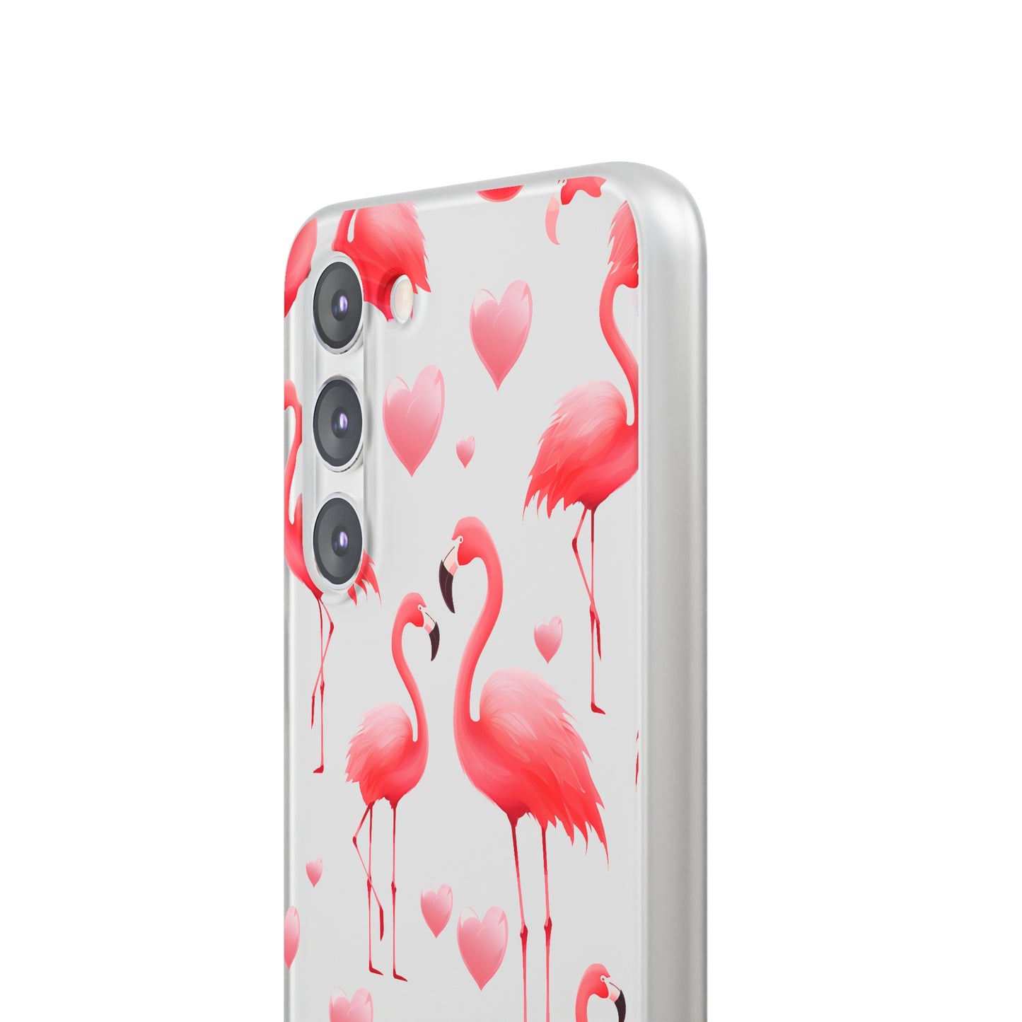 Pink Flamingo Elegance Flexi Phone case