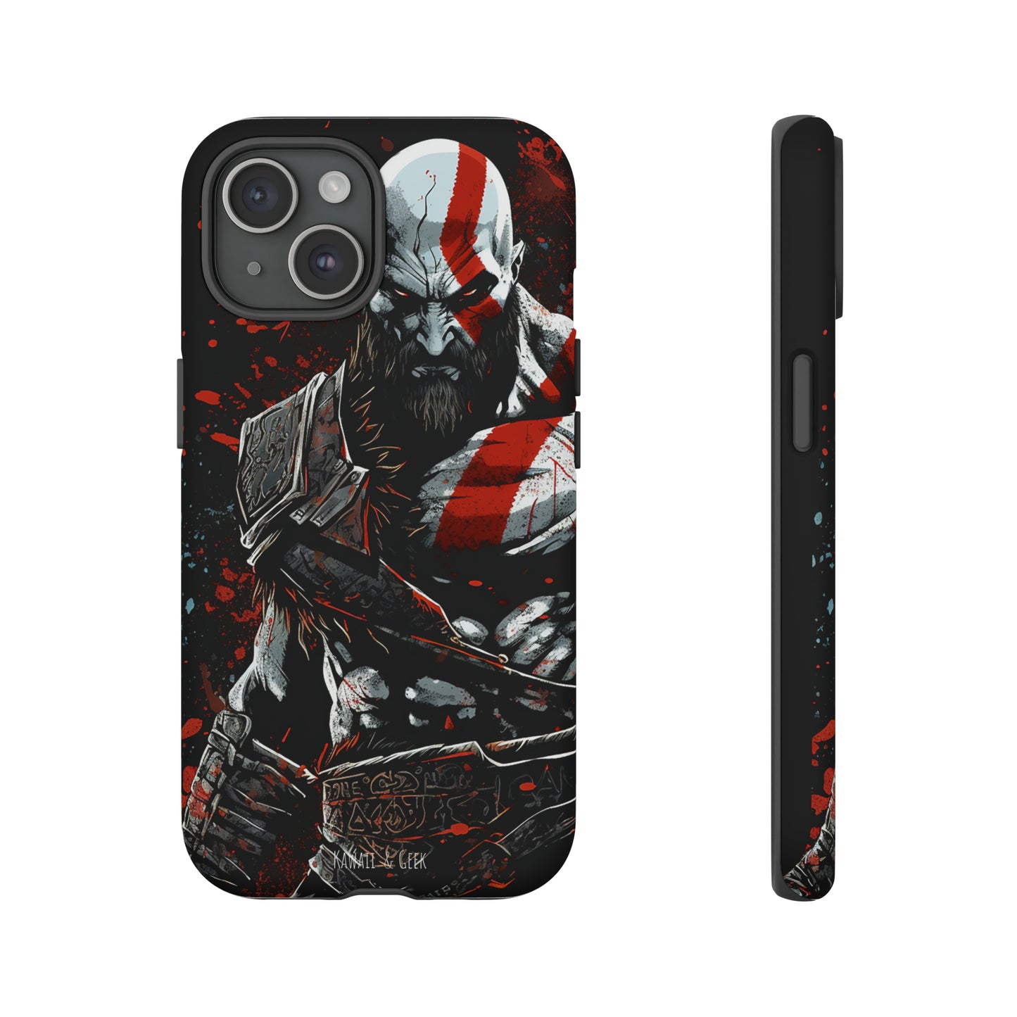 Kratos Tough Phone Case - Unleash the Power of the God of War in Style
