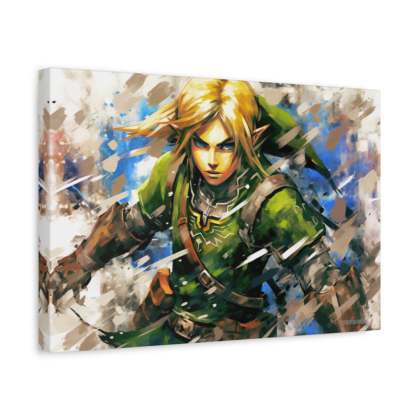 Link (Zelda) Canvas - Immersive Artwork for Gaming Enthusiasts