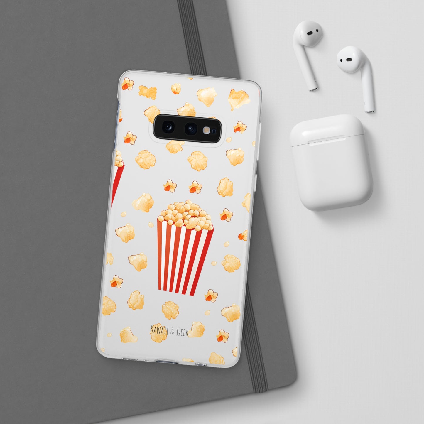 Popcorn Transparent Flexi Phone Case