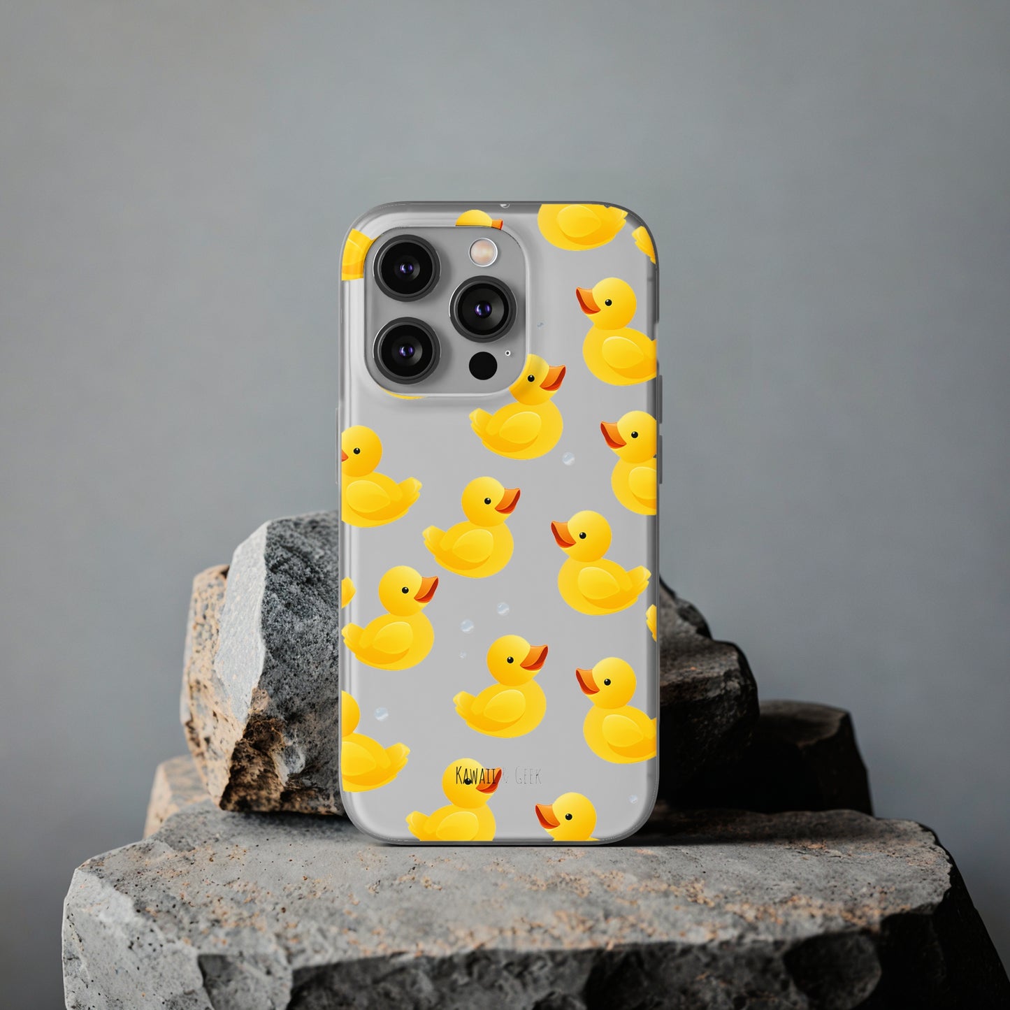 Vibrant Yellow Duck Flexi Phone Case