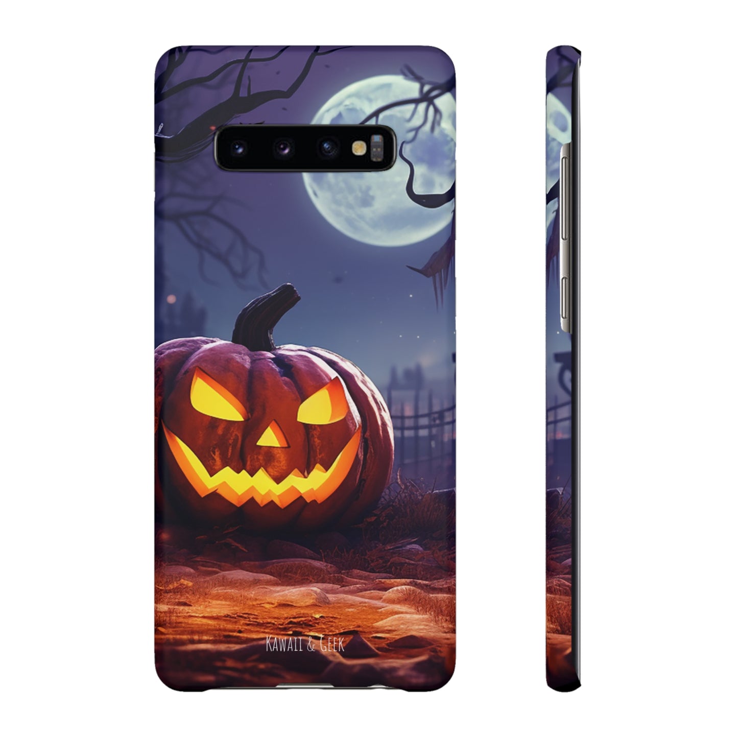 Halloween Pumpkin Design Premium Phone Case